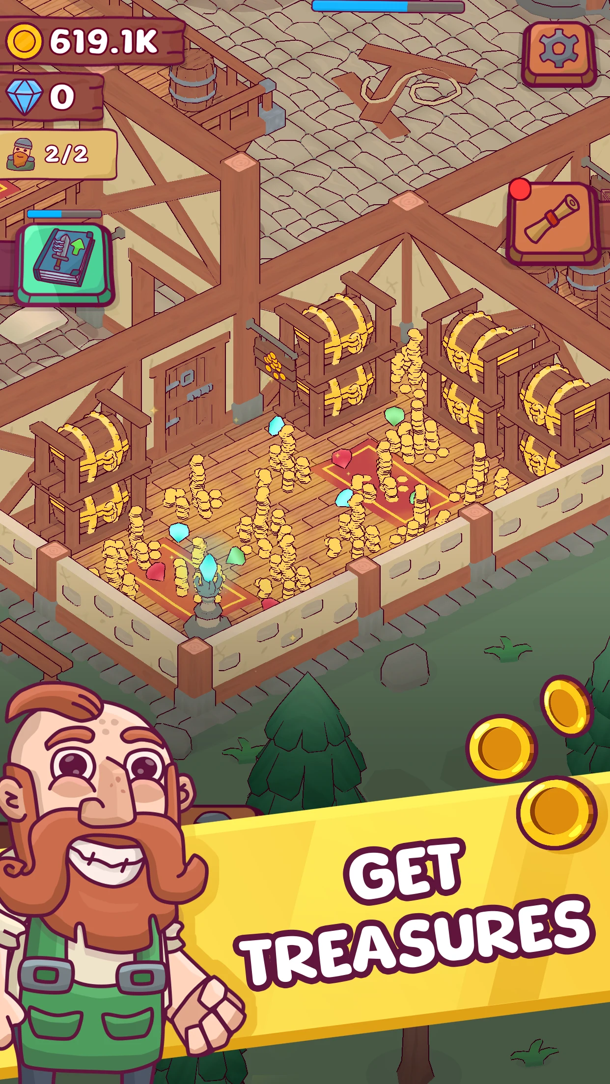 Heroes Tavern: Idle Pub Tycoon screenshot